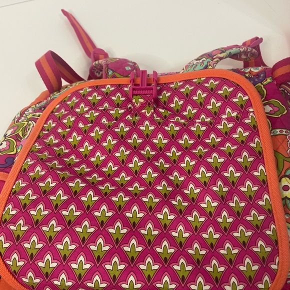 Vera Bradley Retired 2014 Pink Swirls Backpack - Picture 7 of 10